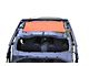 Steinjager Teddy Top Front Seat Solar Screen Cover; Orange (18-24 Jeep Wrangler JL)