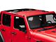 Steinjager Teddy Top Front Seat Solar Screen Cover; Red (18-24 Jeep Wrangler JL)