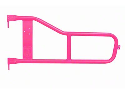 Steinjager Trail Tube Doors; Hot Pink (81-86 Jeep CJ7)