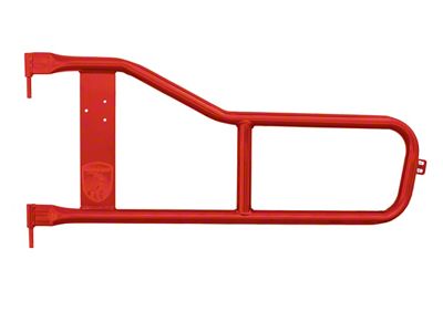 Steinjager Trail Tube Doors; Red Baron (81-86 Jeep CJ7)