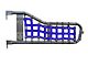 Steinjager Tube Door Cargo Net Covers; Blue (81-86 Jeep CJ7)