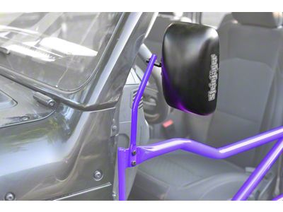 Steinjager Tube Door Mirror Kit; Sinbad Purple (18-24 Jeep Wrangler JL)