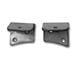 Steinjager Universal Lower Windshield Light Mounting Brackets; Bare Metal (07-18 Jeep Wrangler JK)