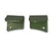 Steinjager Universal Lower Windshield Light Mounting Brackets; Locas Green (07-18 Jeep Wrangler JK)