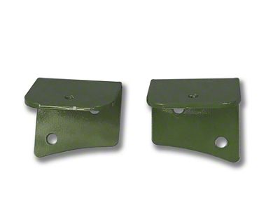 Steinjager Universal Lower Windshield Light Mounting Brackets; Locas Green (97-06 Jeep Wrangler TJ)