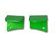 Steinjager Universal Lower Windshield Light Mounting Brackets; Neon Green (07-18 Jeep Wrangler JK)