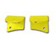 Steinjager Universal Lower Windshield Light Mounting Brackets; Neon Yellow (07-18 Jeep Wrangler JK)