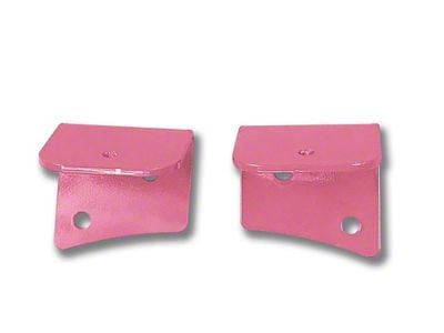 Steinjager Universal Lower Windshield Light Mounting Brackets; Pinky (07-18 Jeep Wrangler JK)