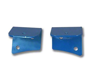 Steinjager Universal Lower Windshield Light Mounting Brackets; Playboy Blue (07-18 Jeep Wrangler JK)