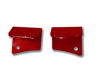 Steinjager Universal Lower Windshield Light Mounting Brackets; Red Baron (07-18 Jeep Wrangler JK)