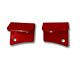 Steinjager Universal Lower Windshield Light Mounting Brackets; Red Baron (07-18 Jeep Wrangler JK)