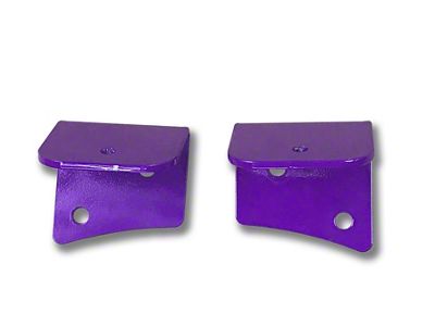 Steinjager Universal Lower Windshield Light Mounting Brackets; Sinbad Purple (97-06 Jeep Wrangler TJ)