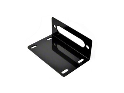 Steinjager Universal Winch Base Fairlead Mount; Bare Metal (07-18 Jeep Wrangler JK)