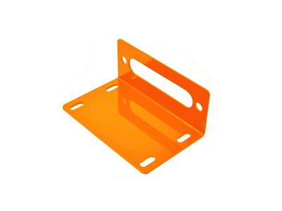 Steinjager Universal Winch Base Fairlead Mount; Fluorescent Orange (07-18 Jeep Wrangler JK)