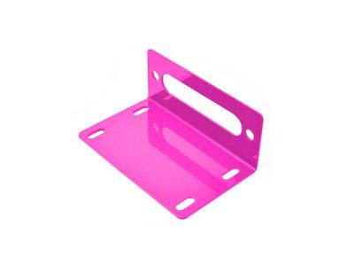 Steinjager Universal Winch Base Fairlead Mount; Hot Pink (07-18 Jeep Wrangler JK)