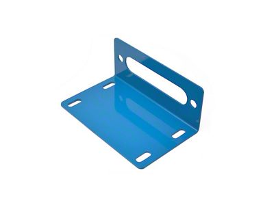 Steinjager Universal Winch Base Fairlead Mount; Playboy Blue (07-18 Jeep Wrangler JK)