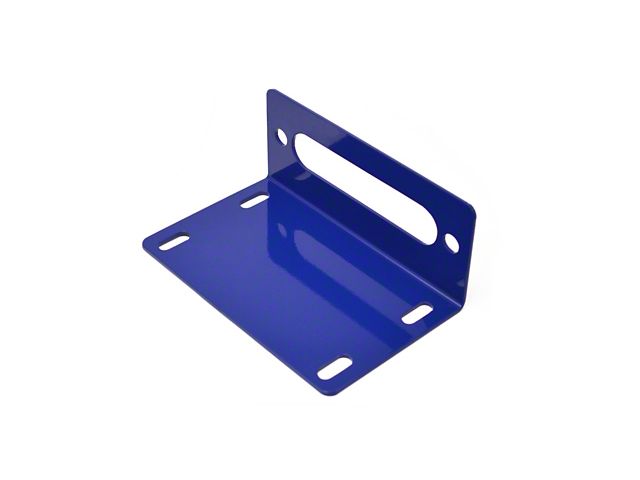 Steinjager Universal Winch Base Fairlead Mount; Southwest Blue (07-18 Jeep Wrangler JK)