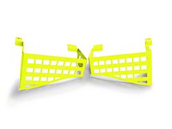 Steinjager Wheel Well Storage Baskets; Neon Yellow (07-18 Jeep Wrangler JK 4-Door)