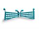 Steinjager Wheel Well Storage Baskets; Teal (07-18 Jeep Wrangler JK 4-Door)