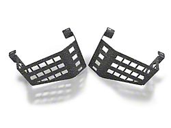 Steinjager Wheel Well Storage Baskets; Driver and Passenger Side; Texturized Black (18-24 Jeep Wrangler JL w/o Subwoofer)