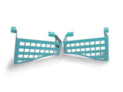 Steinjager Wheel Well Storage Baskets; Tiffany Blue (07-18 Jeep Wrangler JK 4-Door)