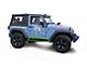 Steinjager Phantom Rock Sliders; Neon Green (07-18 Jeep Wrangler JK 2-Door)