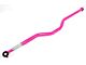 Steinjager Poly/Poly Chrome Moly Rear Panhard Bar; Right Hand Drive; Hot Pink (07-18 Jeep Wrangler JK)