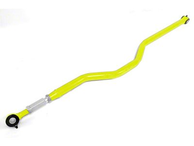 Steinjager Poly/Poly DOM Rear Panhard Bar; Right Hand Drive; Neon Yellow (07-18 Jeep Wrangler JK)