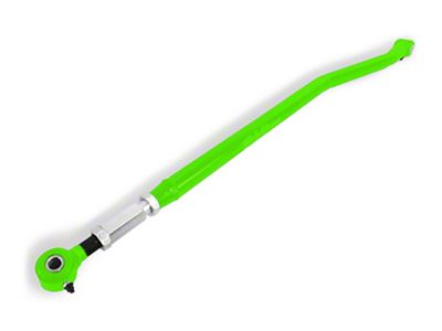 Steinjager Adjustable Rear Panhard Bar for 3 to 6-Inch Lift; Neon Green (97-06 Jeep Wrangler TJ)