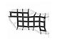 Steinjager Rear Tube Door Cargo Net Covers; Black (07-18 Jeep Wrangler JK 4-Door)