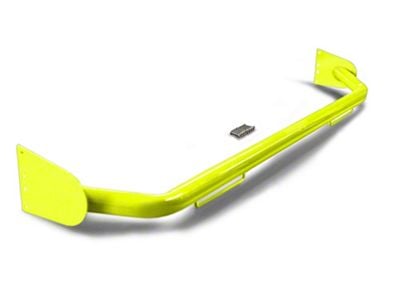 Steinjager Front Seat Harness Bar; Neon Yellow (07-18 Jeep Wrangler JK 4-Door)