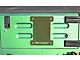 Steinjager Spare Tire Carrier Delete Plate; Locas Green (97-06 Jeep Wrangler TJ)