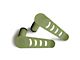 Steinjager Stationary Foot Pegs; Locas Green (18-24 Jeep Wrangler JL)