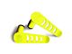 Steinjager Stationary Foot Pegs; Neon Yellow (07-18 Jeep Wrangler JK)