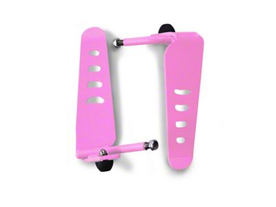 Steinjager Stationary Foot Pegs; Pinky (97-06 Jeep Wrangler TJ)