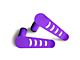 Steinjager Stationary Foot Pegs; Sinbad Purple (18-24 Jeep Wrangler JL)