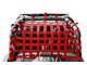 Steinjager Teddy Top Cargo Net Kit; Red (87-95 Jeep Wrangler YJ)