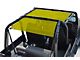 Steinjager Teddy Top Front Seat Solar Screen Cover; Yellow (87-95 Jeep Wrangler YJ)