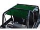 Steinjager Teddy Top Rear Seat Solar Screen Cover; Dark Green (87-95 Jeep Wrangler YJ)