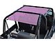 Steinjager Teddy Top Rear Seat Solar Screen Cover; Mauve (87-95 Jeep Wrangler YJ)