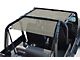 Steinjager Teddy Top Rear Seat Solar Screen Cover; Tan (87-95 Jeep Wrangler YJ)