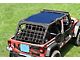 Steinjager Teddy Top Solar Screen Cover; Blue (10-18 Jeep Wrangler JK 4-Door)