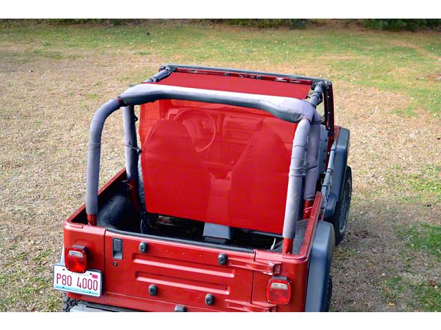 Steinjager Teddy Top Truckster; Red (97-06 Jeep Wrangler TJ)