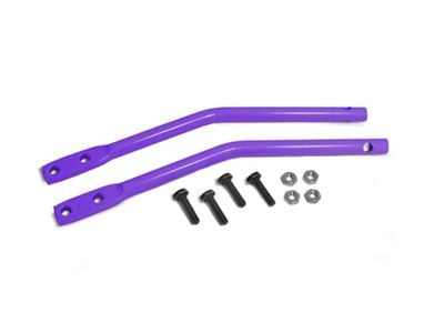 Steinjager Tube Door Mirror Legs; Sinbad Purple (07-18 Jeep Wrangler JK)