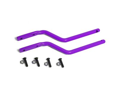 Steinjager Tube Door Mirror Legs; Sinbad Purple (97-06 Jeep Wrangler TJ)