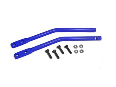 Steinjager Tube Door Mirror Legs; Southwest Blue (07-18 Jeep Wrangler JK)