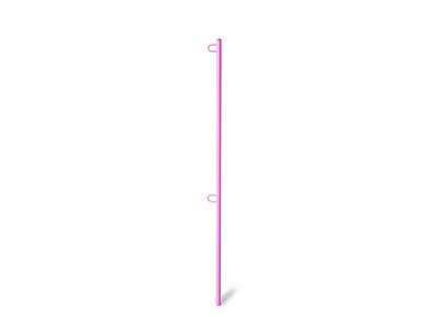 Steinjager 5-Foot Flag Pole Kit; Pinky (Universal; Some Adaptation May Be Required)