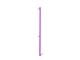 Steinjager 5-Foot Flag Pole Kit; Sinbad Purple (Universal; Some Adaptation May Be Required)