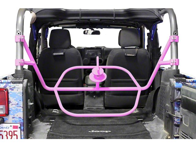 Steinjager Internal Spare Tire Carrier; Pinky (07-18 Jeep Wrangler JK 2-Door)