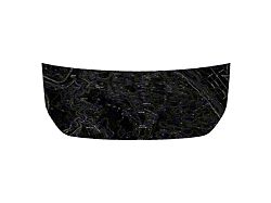 StickerFab Stealth Black Moab Topographic Map Hood Overlay (21-24 Bronco, Excluding Raptor)